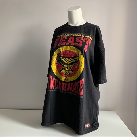 WWE Authentic Wear The Beast Incarnate Tee. - Picture 6 of 8